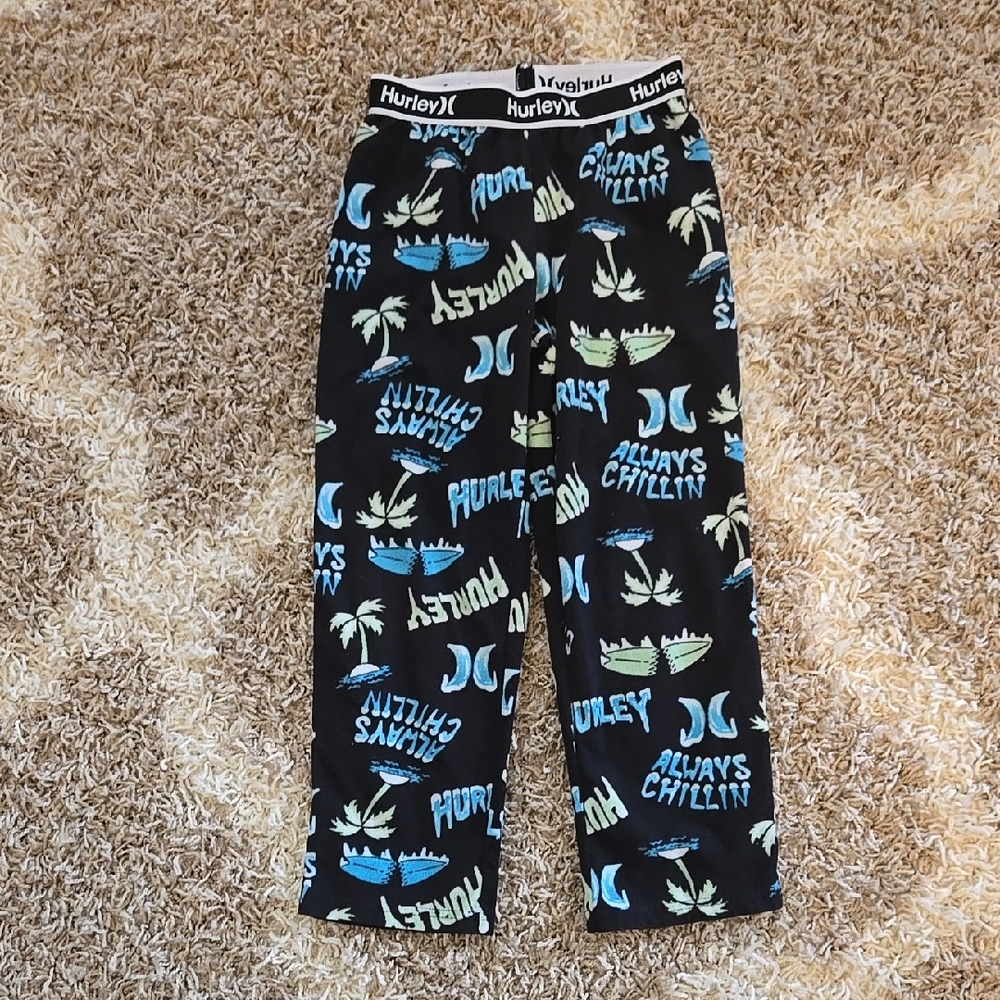 Hurley Surf Printed Fleece Pajama Bottoms